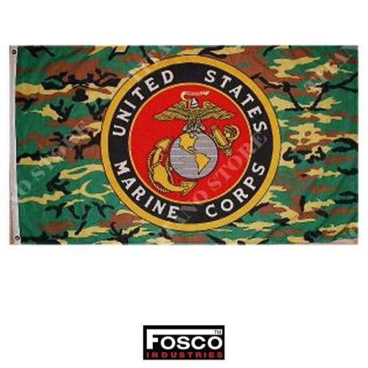 US MARINE CORPS CAMO FOSCO FLAGGE (447200-189)