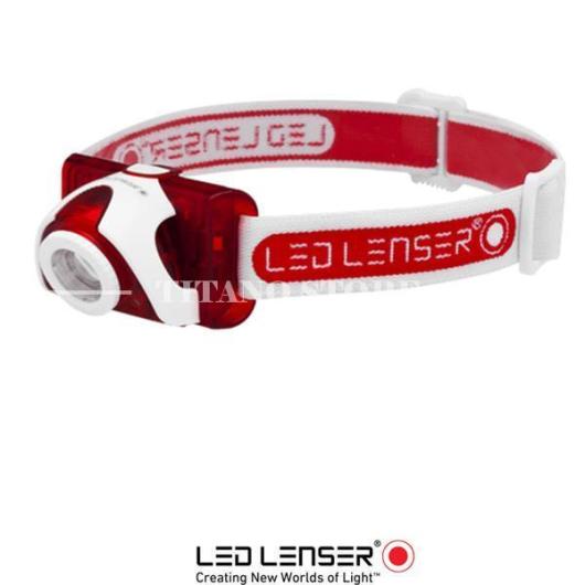 SEO5 RED HEADLAMP LED LENSER (6106)