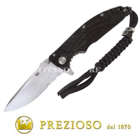 FERUS BLACK/SATIN COMBO PRECIOUS KNIFE (C340FERBSC)