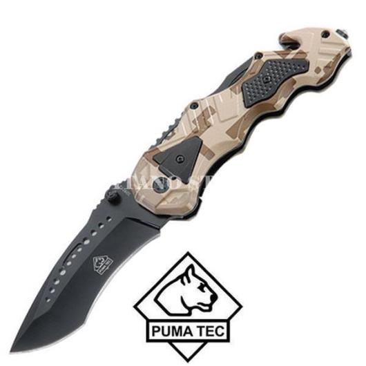 PUMATEC CAMO HANDLE FOLDING KNIFE (309012)
