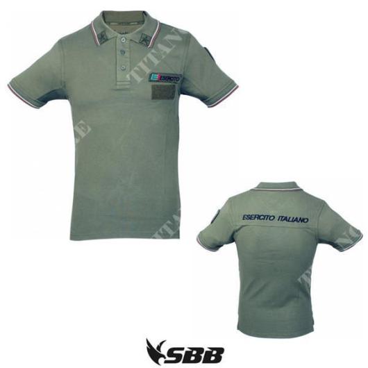 POLO ARMÉE ITALIENNE TAILLE XS VERT OLIVE SBB (3965XS)