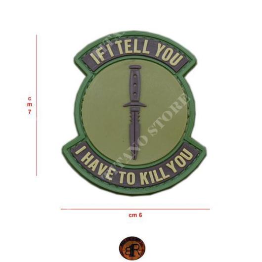PATCH IN PVC IF I TELL YOU MULTICAM BR1 (PPVC096)