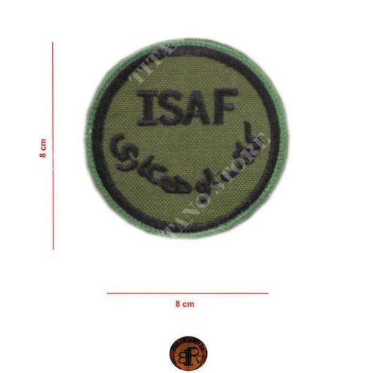 BR1 &#39;ISAF OD&#39; EMBROIDERED PATCH (PRC171)