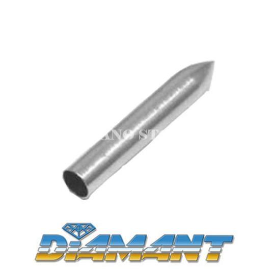 Pointe métal pour flèche arc - diamètre 5mm - DIAMANT (36FP12)