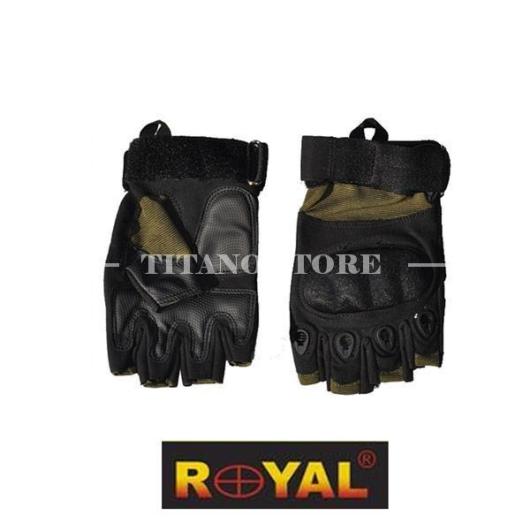 TACTICAL GLOVES IN REINFORCED FABRIC ROYAL TG M (GL25VM)