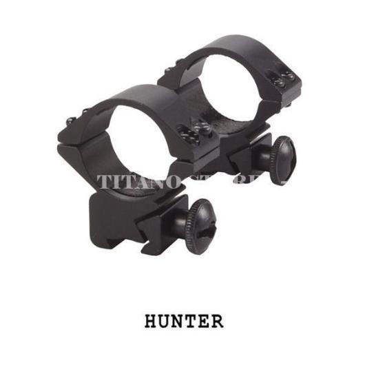 11 mm HUNTER LOW SCOPE X SUPPORTS (452001)