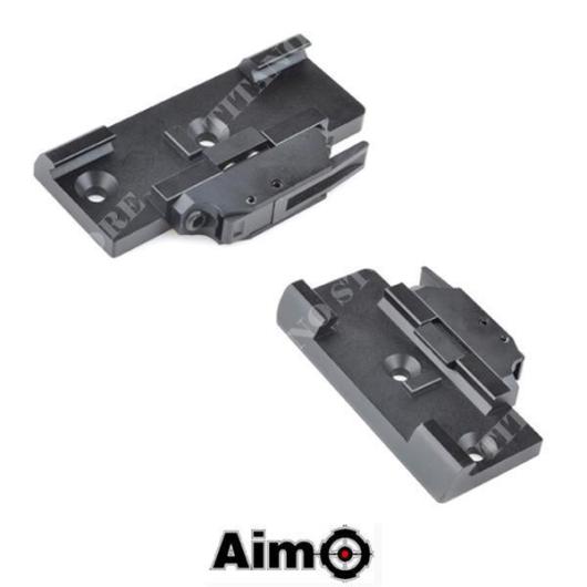 QD MOUNT FOR SRS 1X38 RED DOT BLACK AIMO (AO 1767-BK)