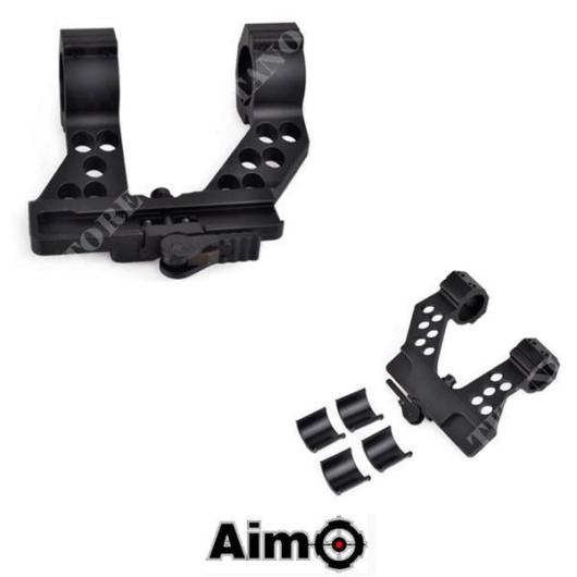 AK SCOPE SUPPORT LATÉRAL 25.4MM / 30MM NOIR AIMO (AO 9022-BK)