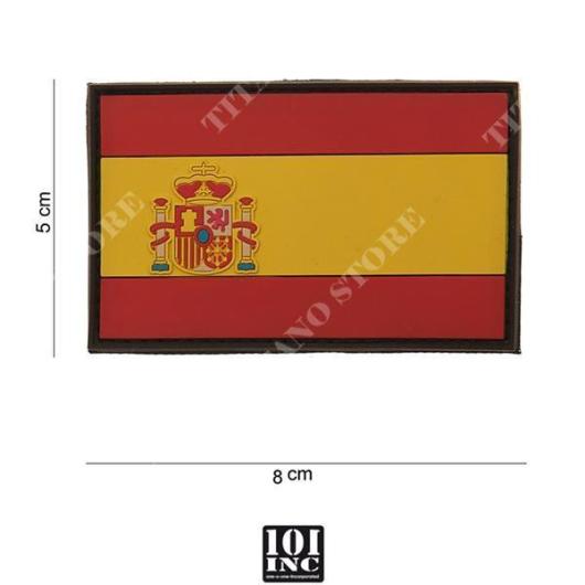 PATCH PVC FLAG SPANIEN 101 INC (444110-3516)