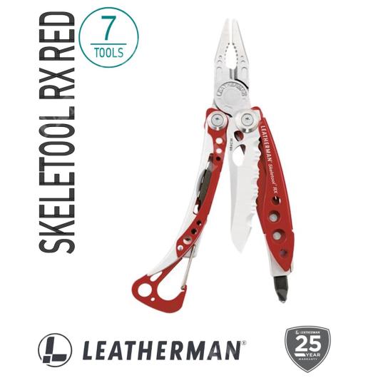 SKELETOOL RX ROSSO LEATHERMAN (832310-RED)