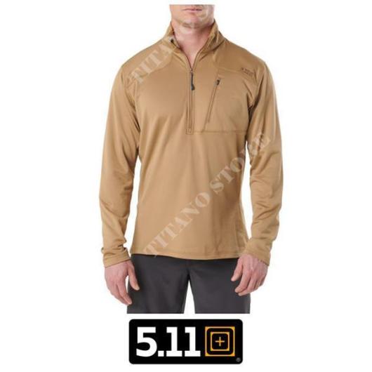 THERMAL JERSEY RECON TG-M 120 COYOTE HALF ZIP 5.11 (72045-120-M)