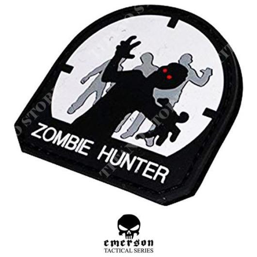 PATCH IN WEISSEM PVC ZOMBIE HUNTER EMERSON (EM5549A)