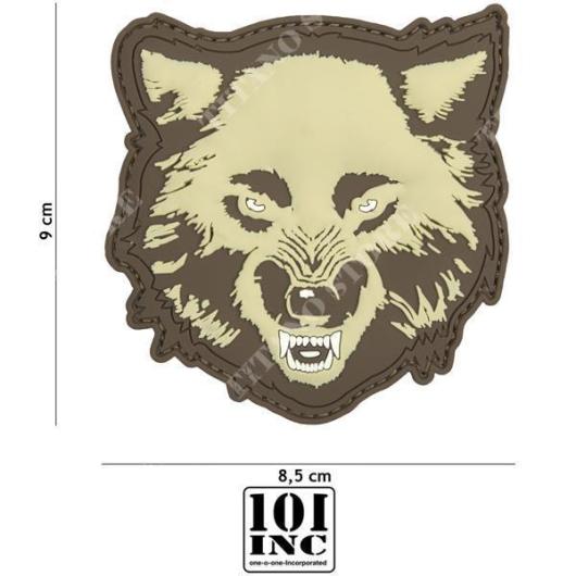 PATCH 3D PVC WOLF COYOTE 9055 101 INC (444130-5579)