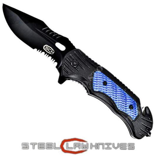 FOLDING KNIFE BLUE SCK (CW-164)