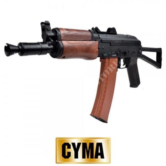 ELECTRIC RIFLE AKS-74U REAL WOOD CYMA (CM035)