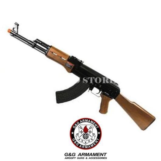 AK 47 W BLOW BACK FULL METAL G&amp;G (GG47SCWM)