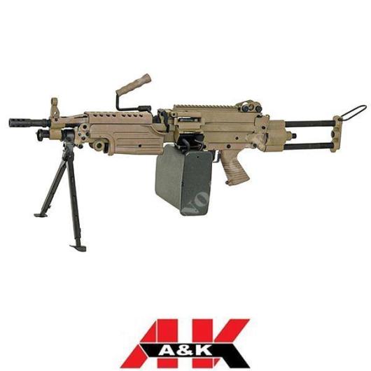 M249 PARA SUPPORT RIFLE AEG TAN A&K (T55675)